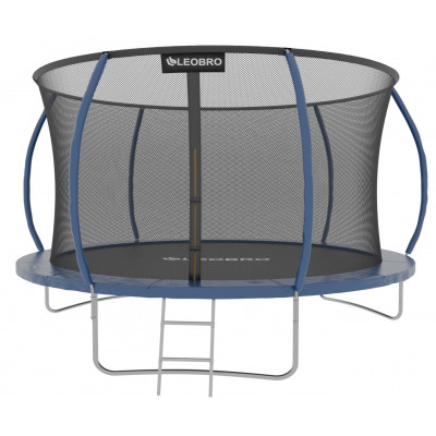 Батут із внутрішньою захисною сіткою 312 см LEOBRO Premium Pro 10FT BLUE