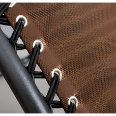 Розкладне крісло шезлонг LEOBRO Zero Gravity Brown (LB-ZGC-A1-BRN)