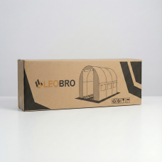 Садова теплиця парник LEOBRO Garden 6м2 2Х3 м White MultiDoor (LB-G111-WHT)