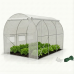 Садова теплиця парник LEOBRO Garden 6м2 2Х3 м White MultiDoor (LB-G111-WHT)