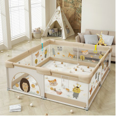 Дитячий манеж LEOBRO "Король лісу" 150 x 180 см (LB-1005)