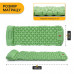 Надувний похідний килимок матрац LEOBRO Air Mat 190 x 60 см Green (LB-1095)