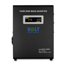 Гібридний ДБЖ/інвертор Volt Polska SINUS PRO 1000 W 12/230V 700/1000W (3SP100012W) Гібридний ДБЖ/інвертор Volt Polska SINUS PRO 1000 W 12/230V 700/1000W (3SP100012W)