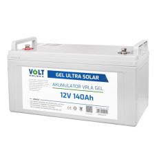 Гелевий Акумулятор 140Ah 12V VOLT GEL VPRO SOLAR (6AKUGEL140)