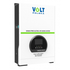 Сонячний інвертор Volt Polska ULTRA-HV 6000 24/230V (3000/6000W) + 80A MPPT (450V) (3SSHV30024)