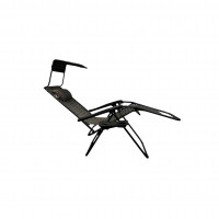 Розкладне крісло шезлонг з козирком LEOBRO Zero Gravity Plaid (LB-ZGC-H1-PLD