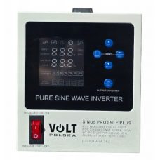 Гібридне ДБЖ/інвертор Volt Polska SINUS PRO 850 E PLUS 12/230V 500/850W (3SPM08012M)