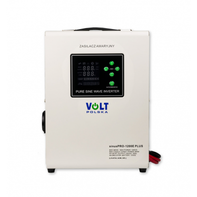 Гібридний ДБЖ/інвертор Volt Polska SINUS PRO 1200 E PLUS 12/230V 800/1200W (3SPM12012M)