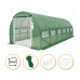 Садова теплиця парник LEOBRO Garden 18м2 Green Mosquito Door (LB-G110-GRN)