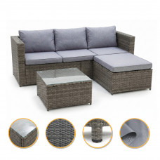 Комплект садових меблів LEOBRO Lounge Set 3-в-1 (LB-1057)