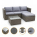 Комплект садових меблів LEOBRO Lounge Set 3-в-1 (LB-1057)