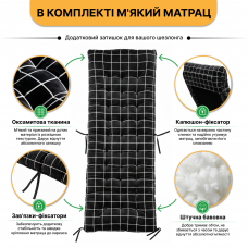 Матрац для шезлонга 160x50см LEOBRO K3-PAT