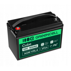 AGM Акумулятор 100Ah 12V Green Cell VRLA (AGM30)
