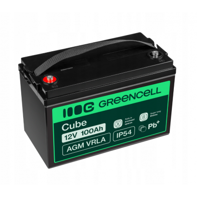 AGM Акумулятор 100Ah 12V Green Cell VRLA (AGM30)