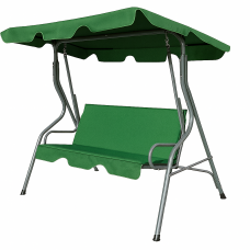 Гойдалка з подушками на 3 особи LEOBRO Relax Green