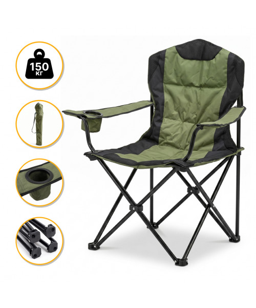 Розкладне туристичне крісло LEOBRO Honor XL Comfort (LB-1078)