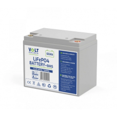 Акумулятор Volt Polska LiFePO4 12,8V 60Ah (60A) + BMS (6AKLI06012)