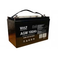Комплект Volt Polska SINUS PRO 1000 W 12/230V 700/1000W + Акумулятор VOLT AGM VRLA 100Ah 12V