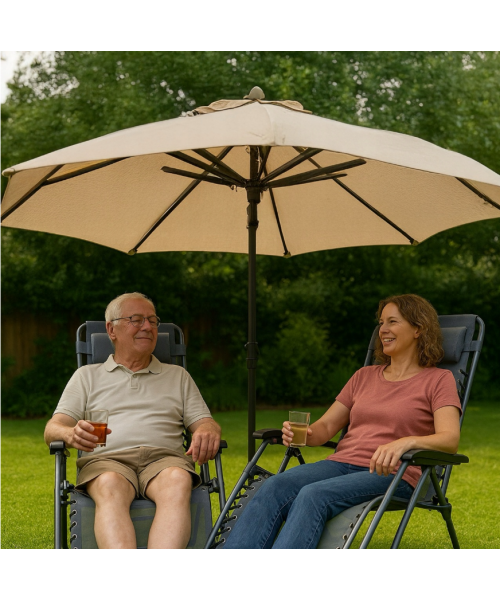 Розкладне крісло шезлонг LEOBRO Zero Gravity Brown (LB-ZGC-F1-BRN) Розкладне крісло шезлонг LEOBRO Zero Gravity Brown (LB-ZGC-F1-BRN)