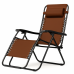 Розкладне крісло шезлонг LEOBRO Zero Gravity Brown (LB-ZGC-F1-BRN)