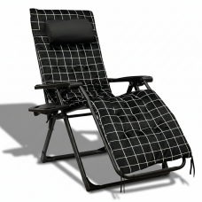 Розкладне крісло шезлонг LEOBRO Zero Gravity Premium Plus Velvet (LB-ZGC-K3-PAT)