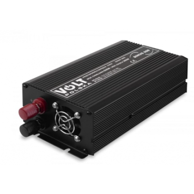 Перетворювач напруги VOLT Polska SINUS 600 12V на 230V 300/600W (3SIP060012)