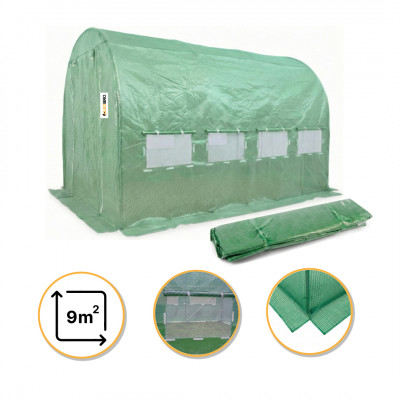 Плівка для теплиці LEOBRO 9м2 армована (LB-GC131-GRN)