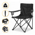 Розкладне туристичне крісло LEOBRO Lite Black (LB-1075)