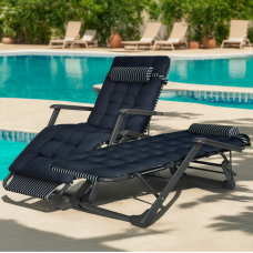 Розкладне крісло ліжко з подушкою LEOBRO Striped (LB-FCB-G1-STR)