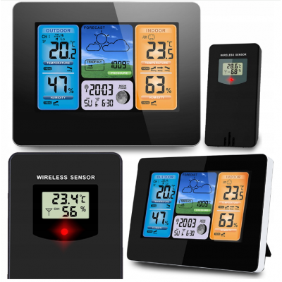 Метеостанція BERDSEN BD-902 Black (390200)