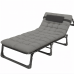 Розкладне ліжко (розкладачка) з матрацом і подушкою LEOBRO Grey (LB-FB-A1-GRY) Розкладне ліжко (розкладачка) з матрацом і подушкою LEOBRO Grey (LB-FB-A1-GRY)