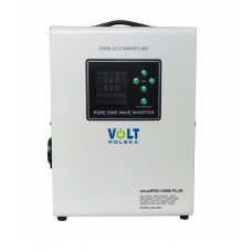 Аварійний комплект інвертор Volt Polska SINUS PRO 1200 E PLUS 800/1200W + Акумулятор LiFePO4 100 Аh 12,8V
