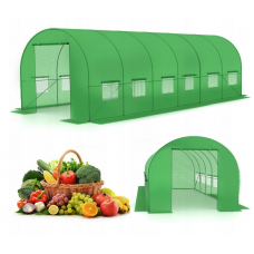 Садова теплиця парник LEOBRO Garden 18м2 Green (LB-G105-GRN)