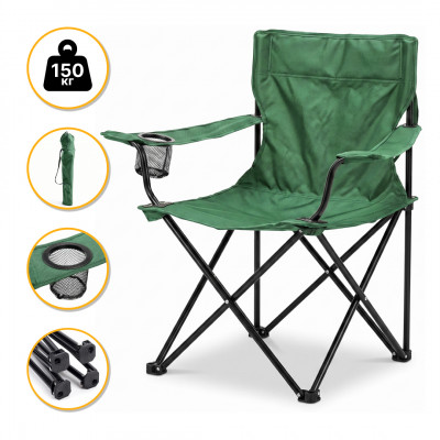 Розкладне туристичне крісло LEOBRO Lite Green (LB-1076)