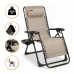 Розкладне крісло шезлонг LEOBRO Zero Gravity Premium Beige (LB-ZGC-G2-BEI) Розкладне крісло шезлонг LEOBRO Zero Gravity Premium Beige (LB-ZGC-G2-BEI)