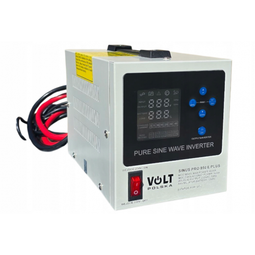 Комплект Volt Polska SINUS PRO 850 E PLUS 12/230V 500/850W + Акумулятор AGM 12V 100 Ah