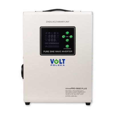 Гібридний ДБЖ/інвертор Volt Polska SINUS PRO 900 E PLUS 12/230V 600/900W (3SPM09012M)