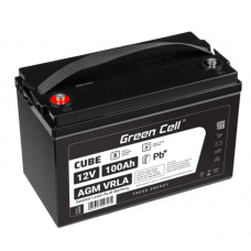 Аварійний комплект живлення Volt Polska SINUS PRO 800 E 12/230V 500/800W + Акумулятор Green Cell AGM 100Ah 12V