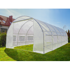 Садова теплиця парник LEOBRO Garden 18м2 White (LB-G105-WHT)