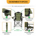 Комплект туристичний - стіл LEOBRO 93x55x50 см та 4 крісла Honor XL Comfort