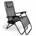 Раскладное кресло шезлонг LEOBRO Zero Gravity Grey (LB-ZGC-A1-GRY)