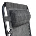 Раскладное кресло шезлонг LEOBRO Zero Gravity Grey (LB-ZGC-A1-GRY)