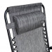 Раскладное кресло шезлонг LEOBRO Zero Gravity Grey (LB-ZGC-A1-GRY)