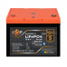 Акумулятор LP LiFePO4 12,8V - 64Ah (820Wh) (BMS 80A/64А) пластик Smart BT