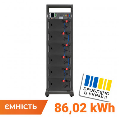 Акумулятор LP LiFePO4 Battery HVM 307,2V 280Ah (86016 Wh) BMS 125А AB Lrack black