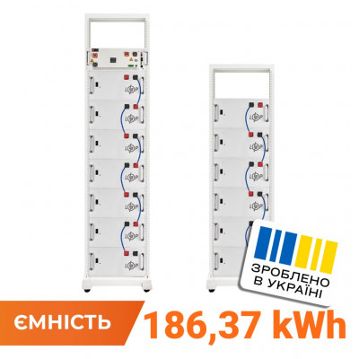 Акумулятор LP LiFePO4 Battery HVM 665,6V 280Ah (186368 Wh) BMS 160А P AB Lrack white