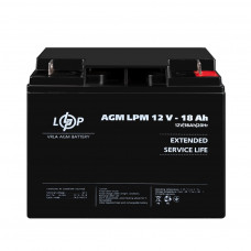 Розпродаж Акумулятор AGM LPM 12V - 18 Ah