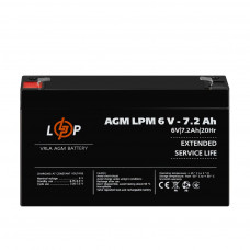 Акумулятор AGM LPM 6V - 7.2 Ah