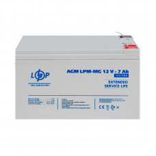 Акумулятор мультигелевий LPM-MG 12V - 7 Ah