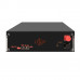 Акумулятор LP LiFePO4 51,2V - 100 Ah (5120Wh) (BMS SP 100A/50А) RM RS485/CAN LCD BL